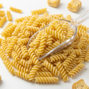 Makaroni spirāle cietie